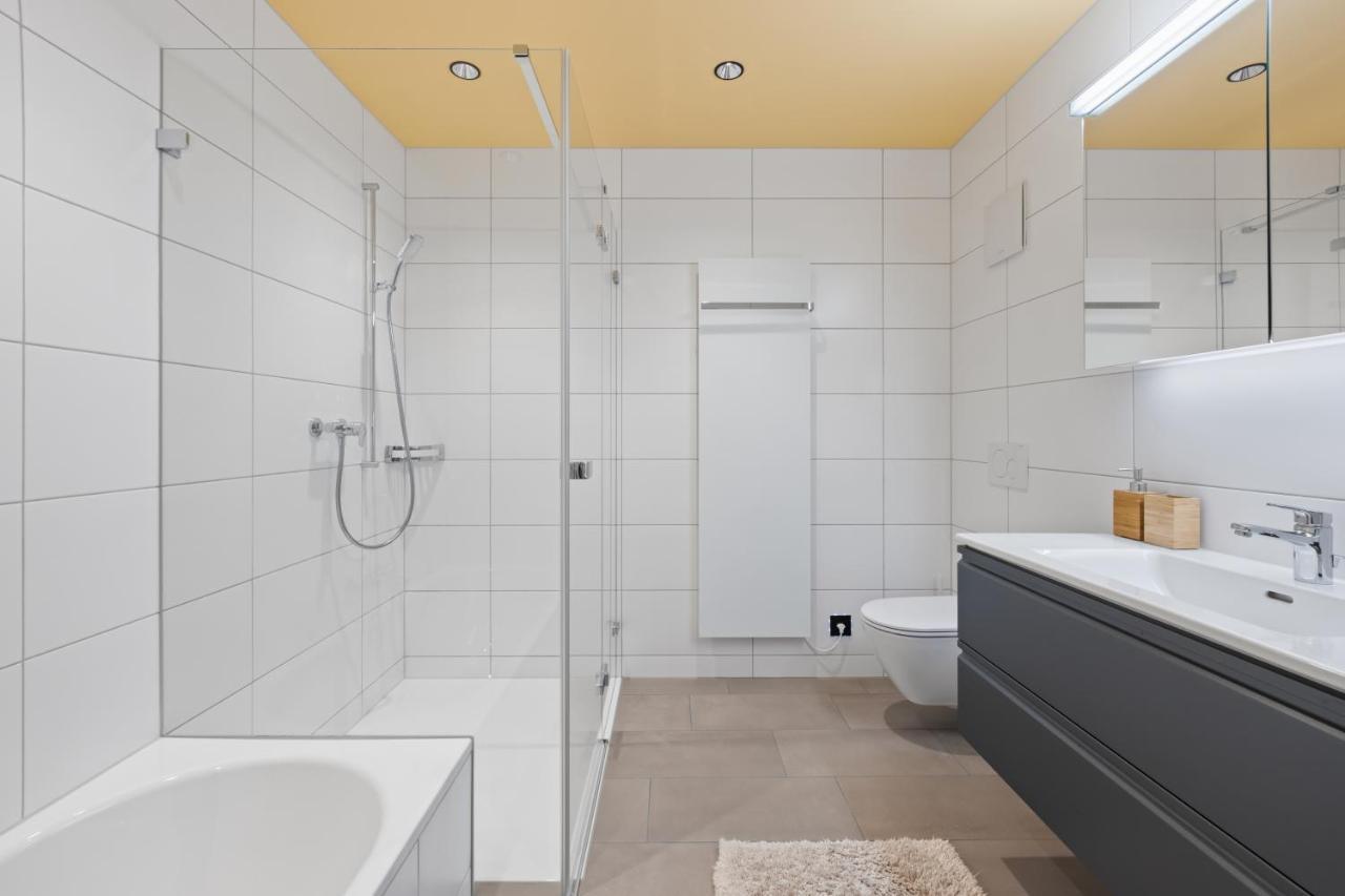 The R Apartment Zugerberg - Ev Wallbox - Terrasse Герольдсвиль Экстерьер фото