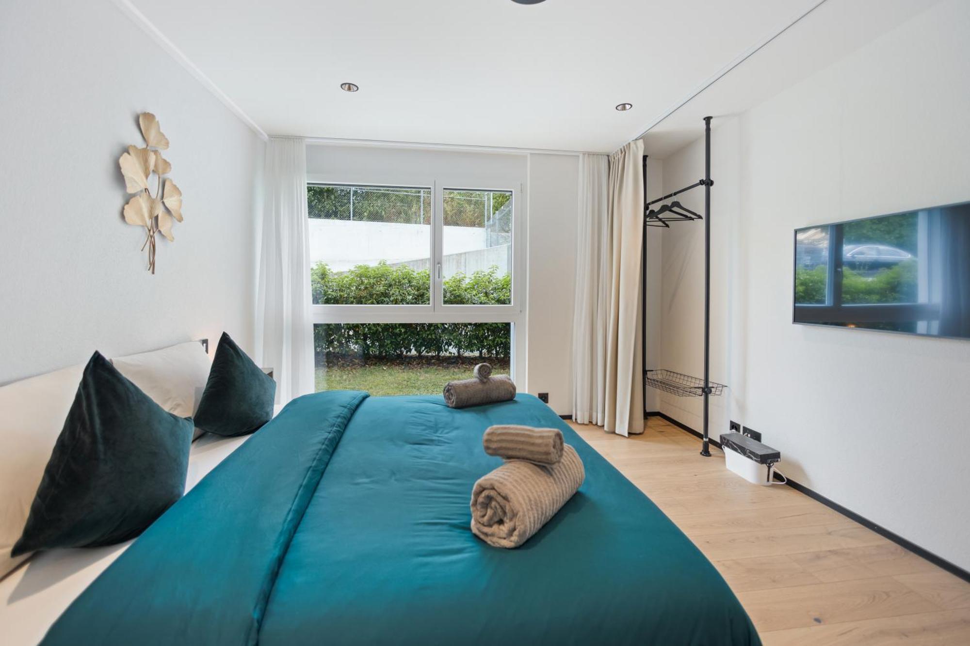 The R Apartment Zugerberg - Ev Wallbox - Terrasse Герольдсвиль Экстерьер фото